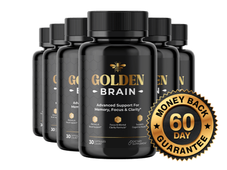Golden Brain supplement six-bottle package